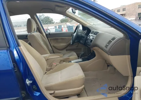 2005 Honda Civic Dx Vp from USA, damaged, VIN 2HGES163X5H597539